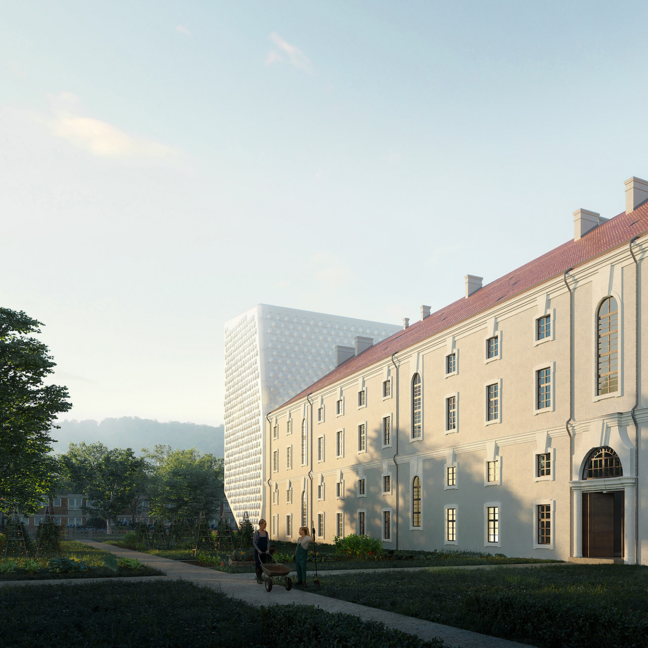 Rekonstrukce Invalidovny, Praha 8